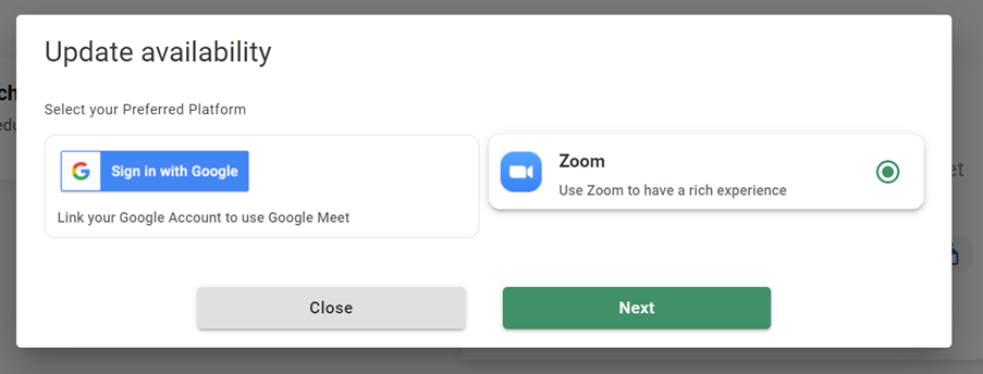 Google Meet Zoom